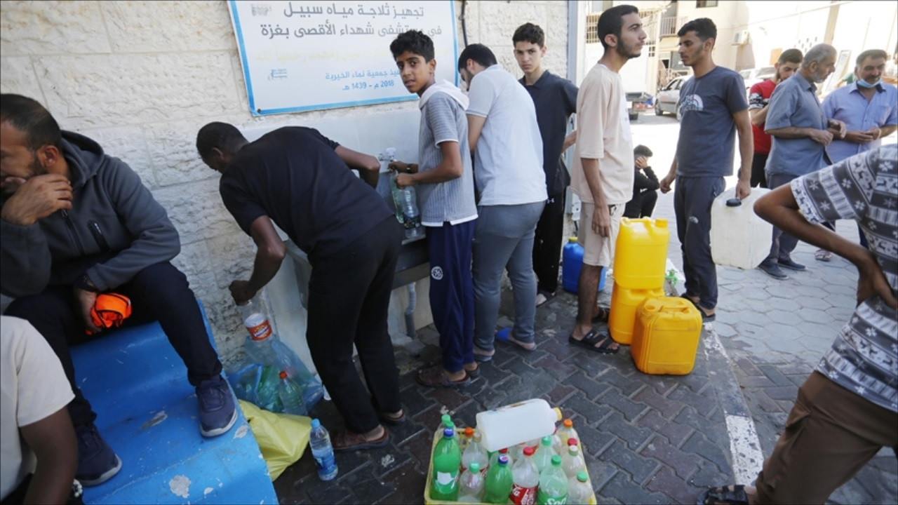 UNICEF: Gazze'de su tükendi