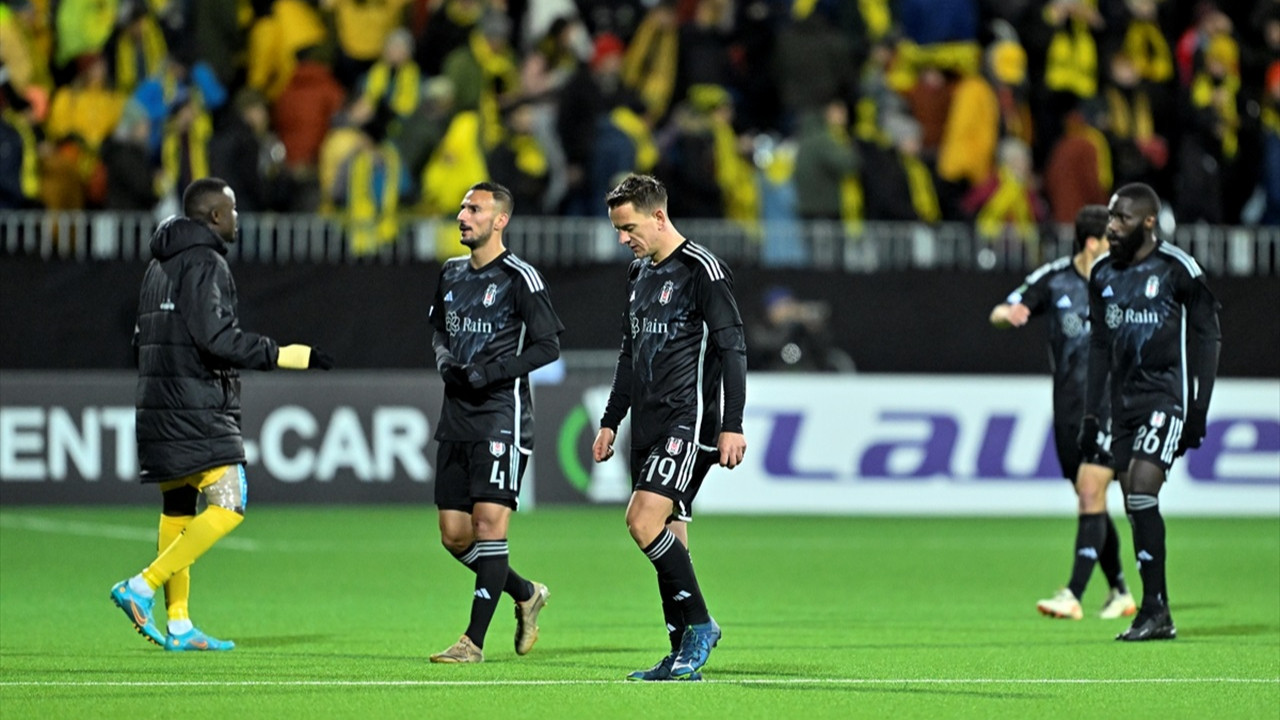 Kötü gidiş Avrupa'da da sürdü: Beşiktaş Norveç'te kayıp