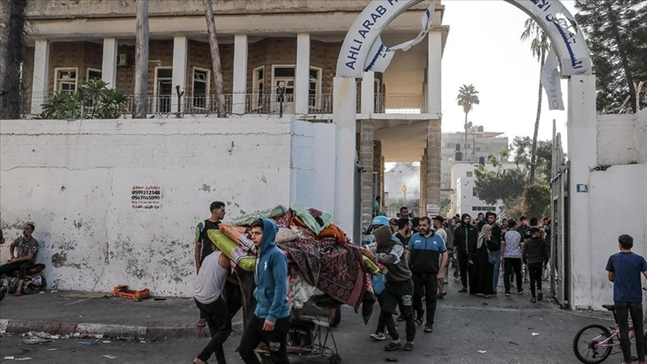 İsrail ordusu, Gazze'deki Kudüs Hastanesi'ni bombalamakla tehdit ediyor
