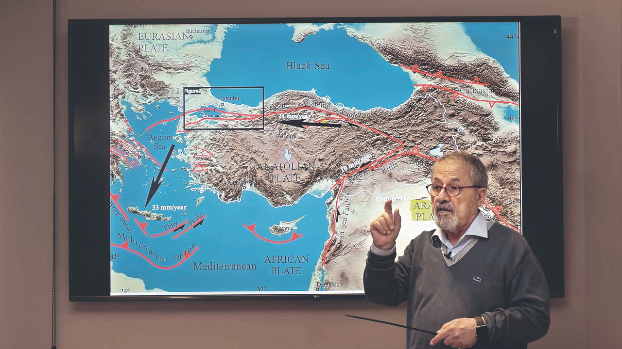 Prof. Dr. Naci Görür: Marmara’daki sistem gerilim biriktiriyor