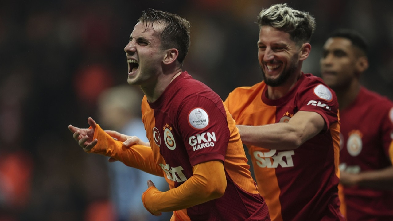 Adana Demirspor'u 3-1 yenen Galatasaray liderliği devraldı