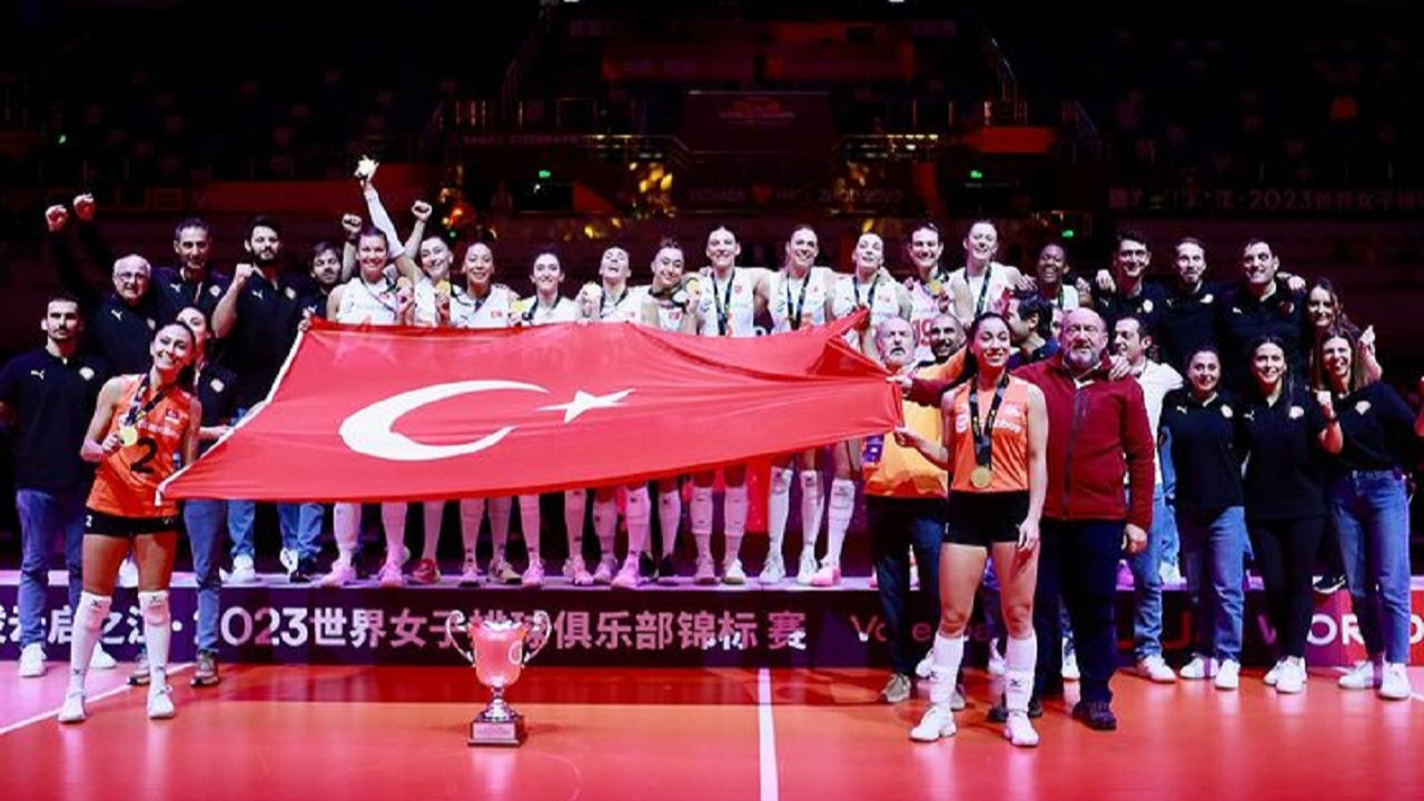 Eczacıbaşı Dynavit Kadın Voleybol Takımı, 3. kez dünyanın en büyüğü oldu