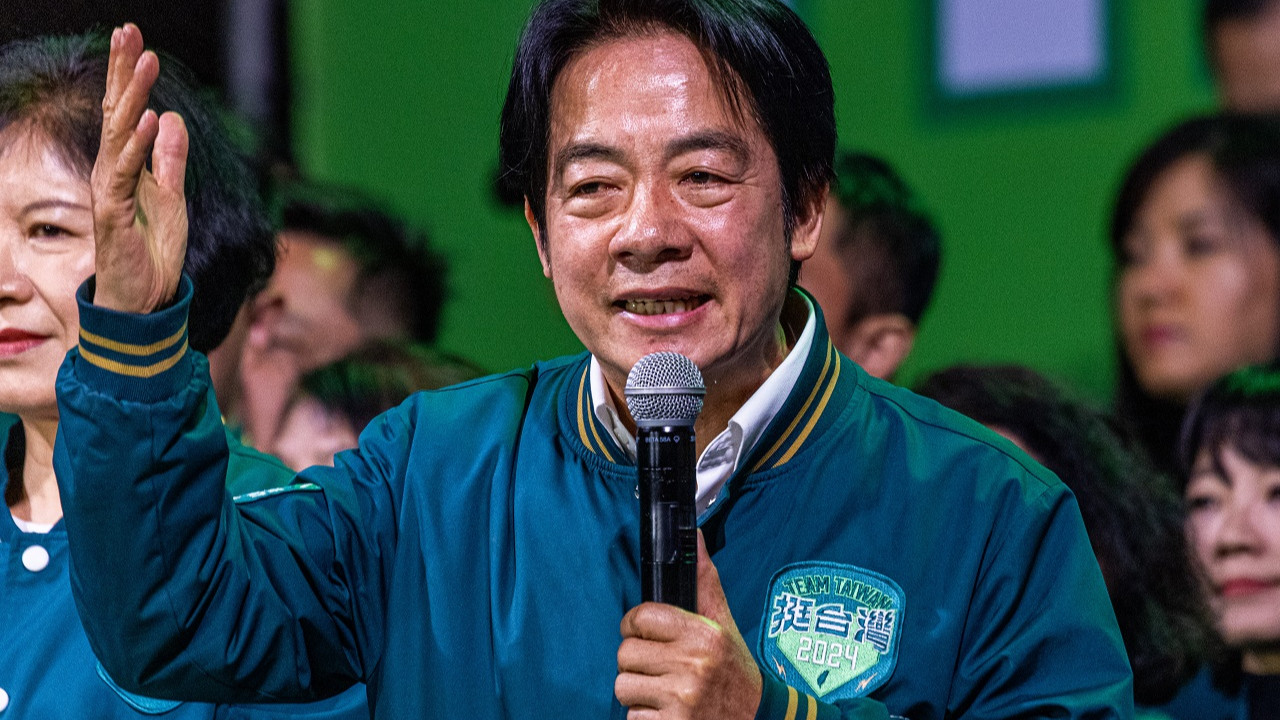 Tayvan'da iktidar partisinden Lai başkanlık seçimlerini kazandı