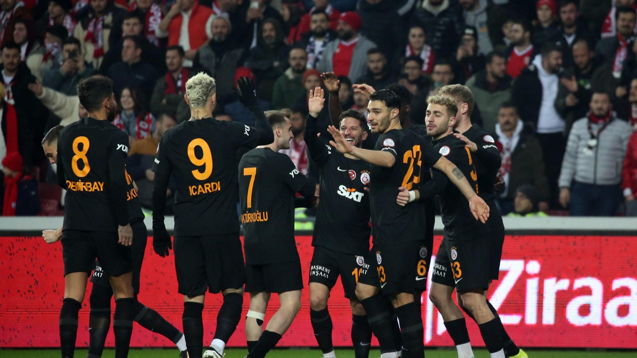Üç puan iki golle geldi: Galatasaray Samsun'dan kayıpsız dönüyor