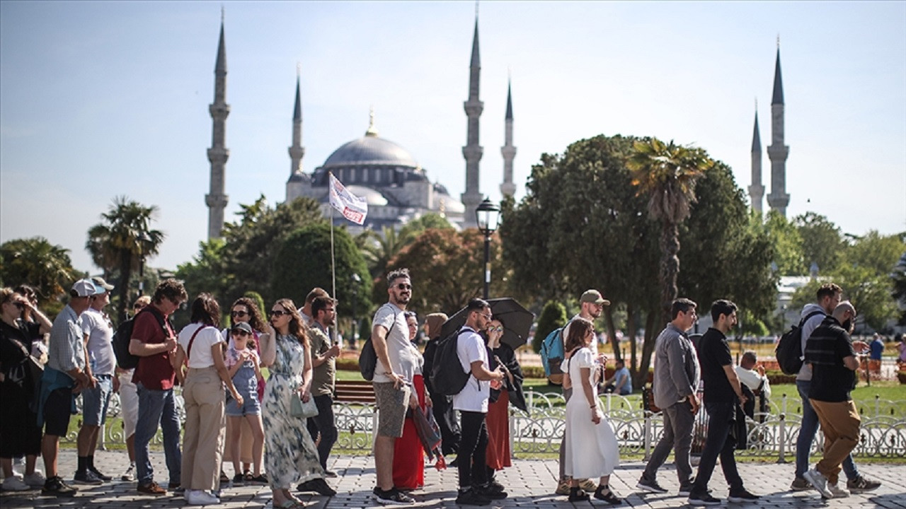 İstanbul'a gelen yabancı turist sayısı 10 yılda yüzde 66 arttı