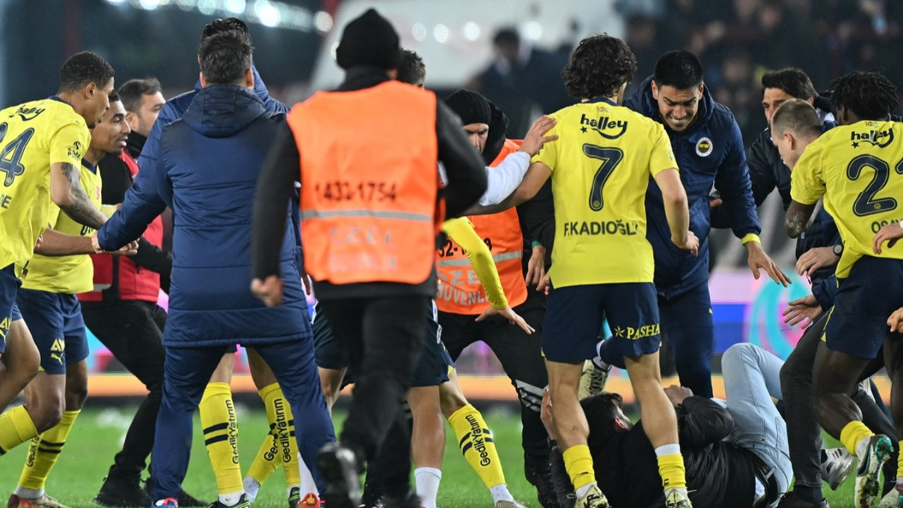 TFF'den Trabzonspor-Fenerbahçe maçında yaşanan olaylara ilişkin açıklama