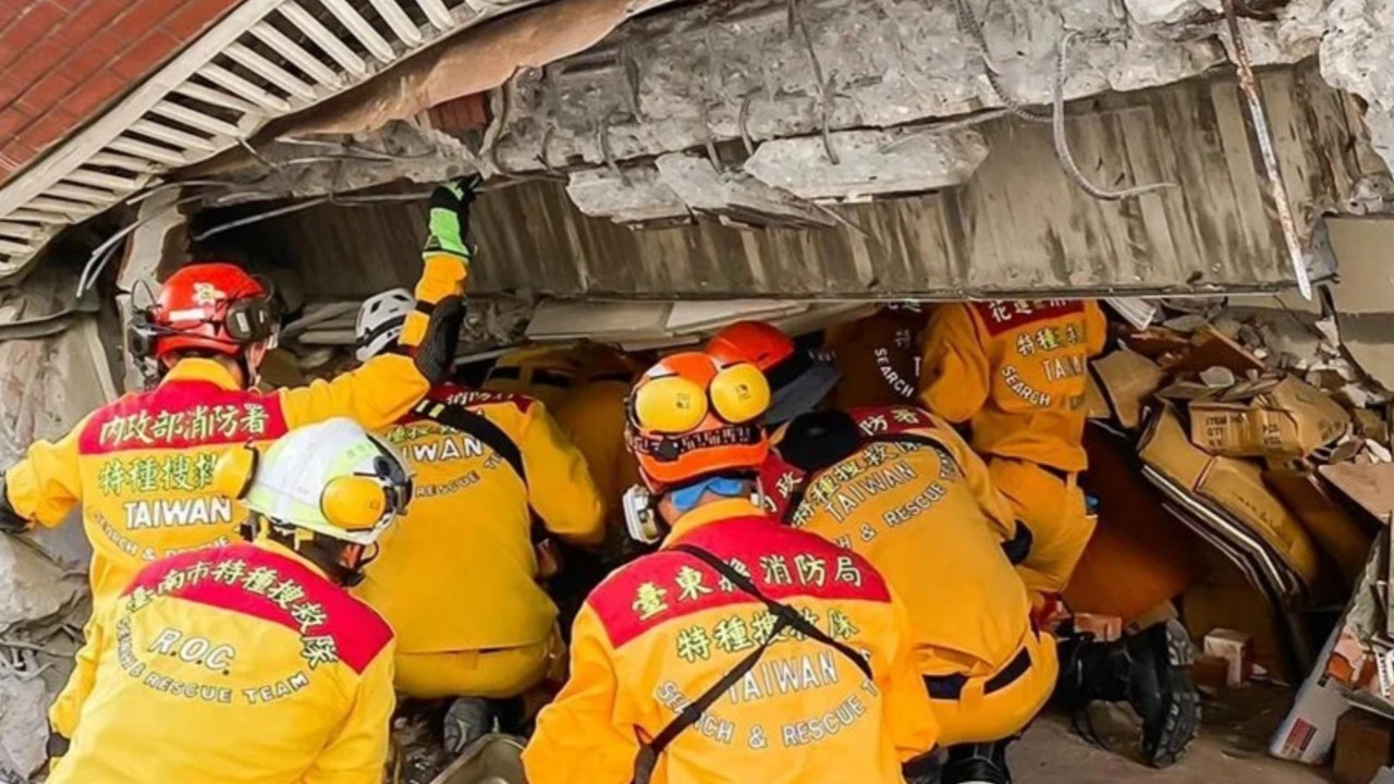 7,4 büyüklüğündeki deprem sonrası Tayvan Çin'in yardım teklifini reddetti