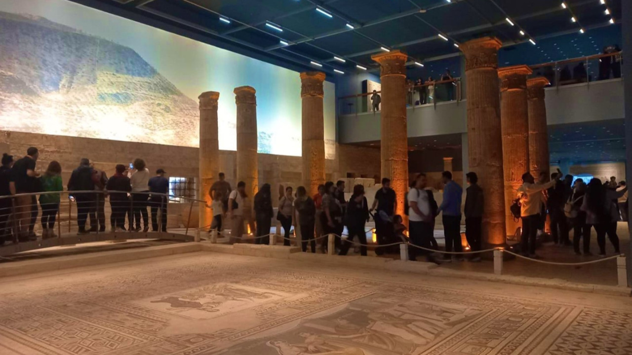Zeugma Mozaik Müzesi günlük ziyaretçi rekoru kırdı