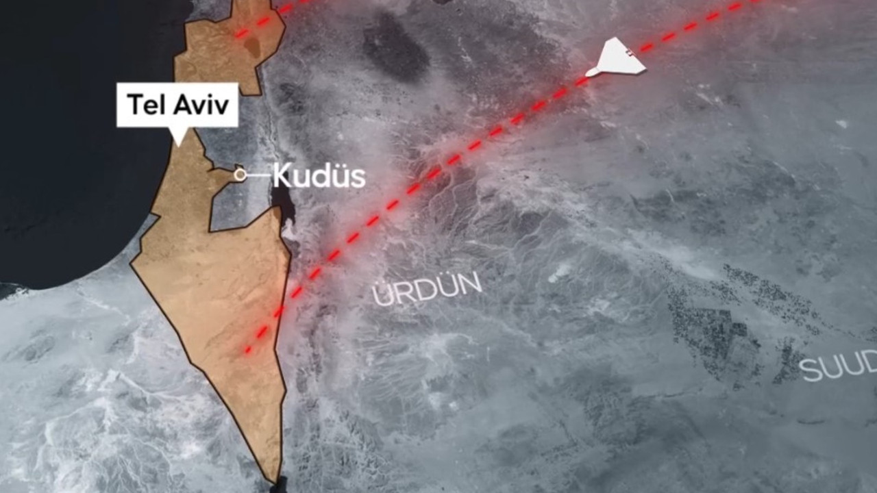 İran İsrail'e insansız hava aracı ve füzelerle böyle saldırdı