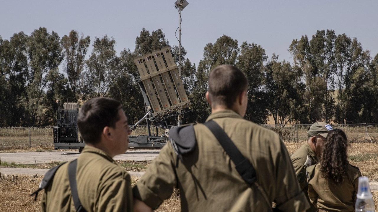 İsrail'i saldırılardan koruyan Demir Kubbe sistemi yakından böyle görünüyor