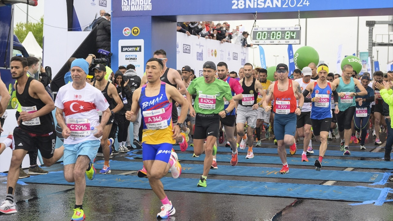 19. İstanbul Yarı Maratonu'nun kazananları belli oldu