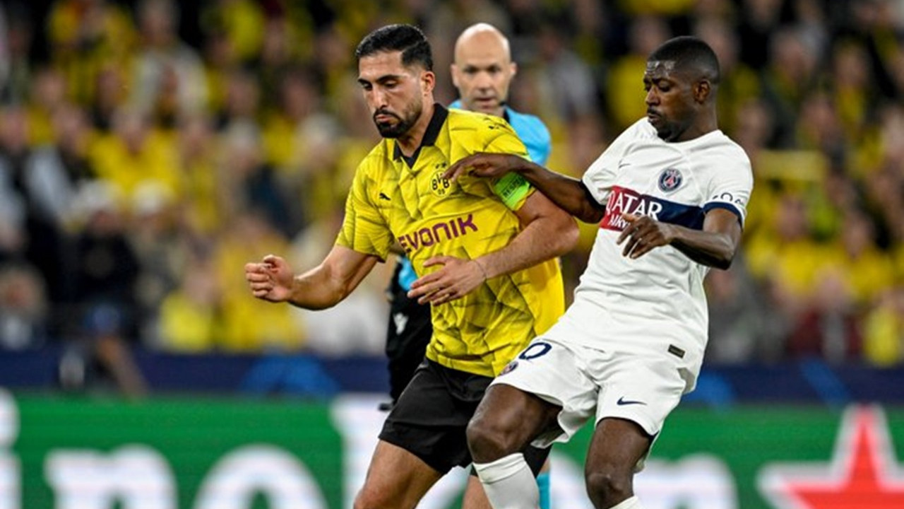 Şampiyonlar Ligi yarı final ilk maçında Borussia Dortmund, PSG'yi tek golle geçti