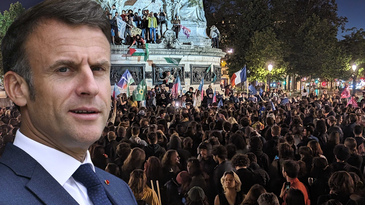 Fransa erken seçime gidiyor: Paris sokaklarında aşırı sağ protestosu