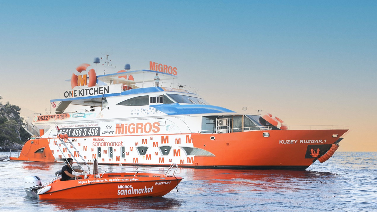 Migros Deniz Market yeniden denize açıldı