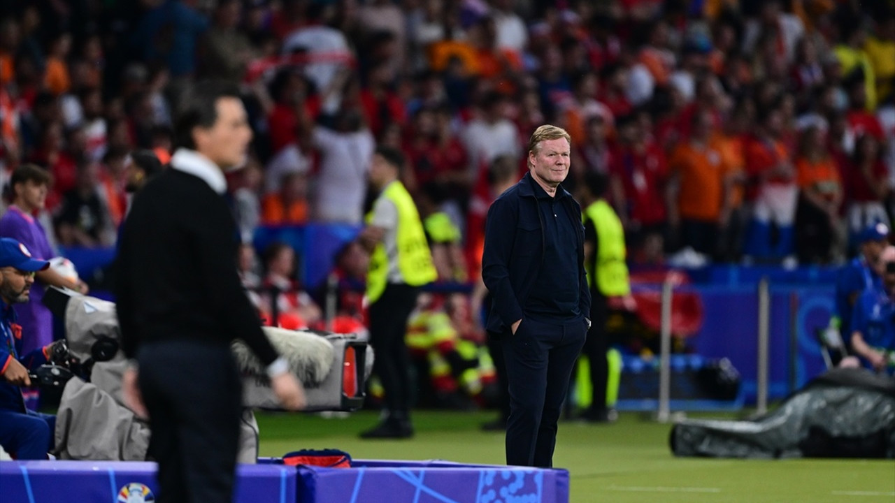 Koeman: Türkiye 2-2'yi bulabilirdi, son 5 dakikada şanslıydık