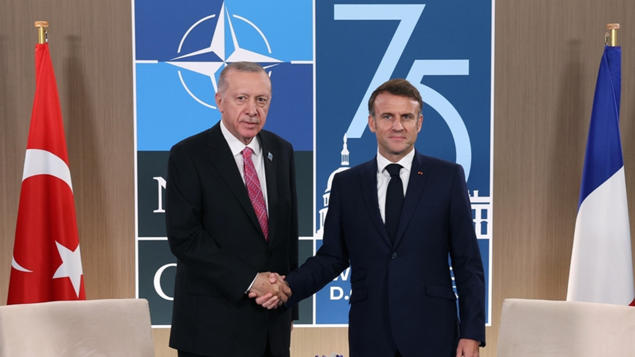 Fransa seçimleri sonrası Erdoğan ve Macron ilk kez bir araya geldi