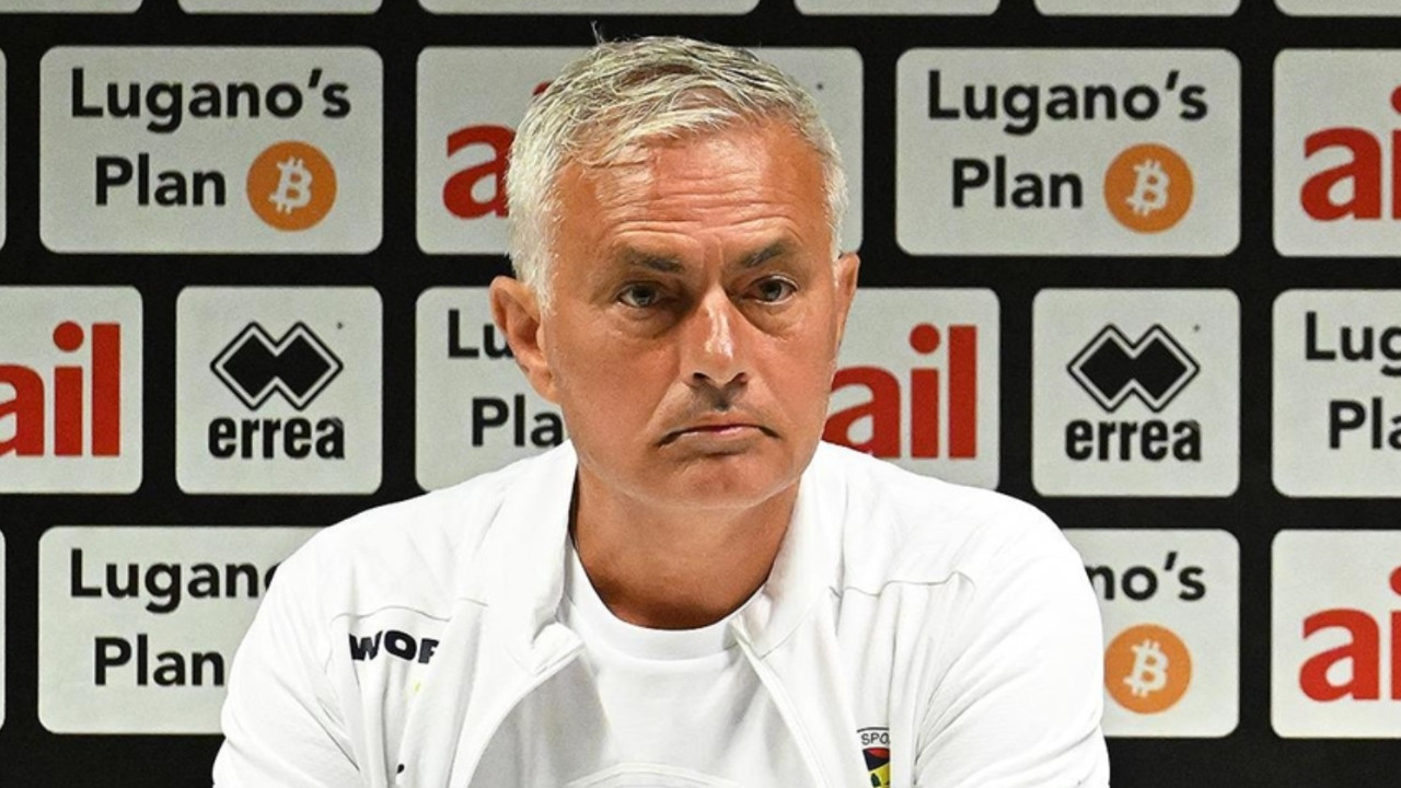 Lugano maçı öncesi Fenerbahçe Teknik Direktörü Mourinho: Tek düşüncemiz galibiyet