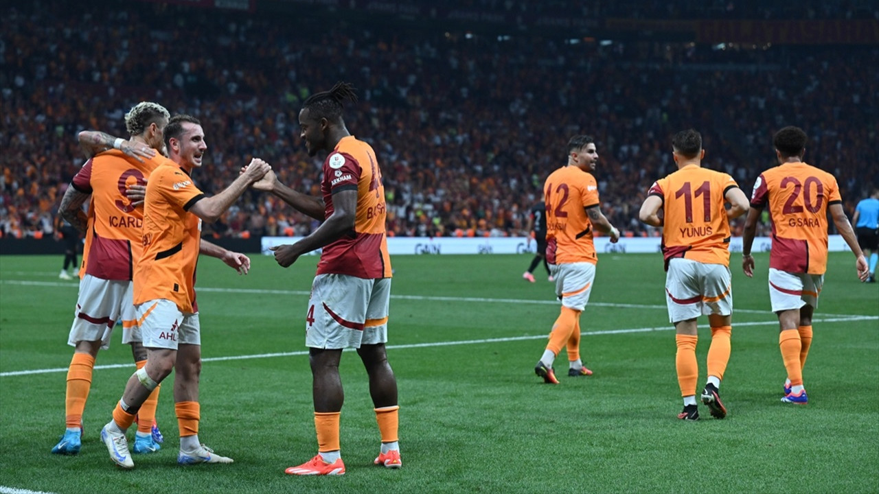 Son şampiyon Galatasaray, sezonun açılış maçını geriden gelerek kazandı