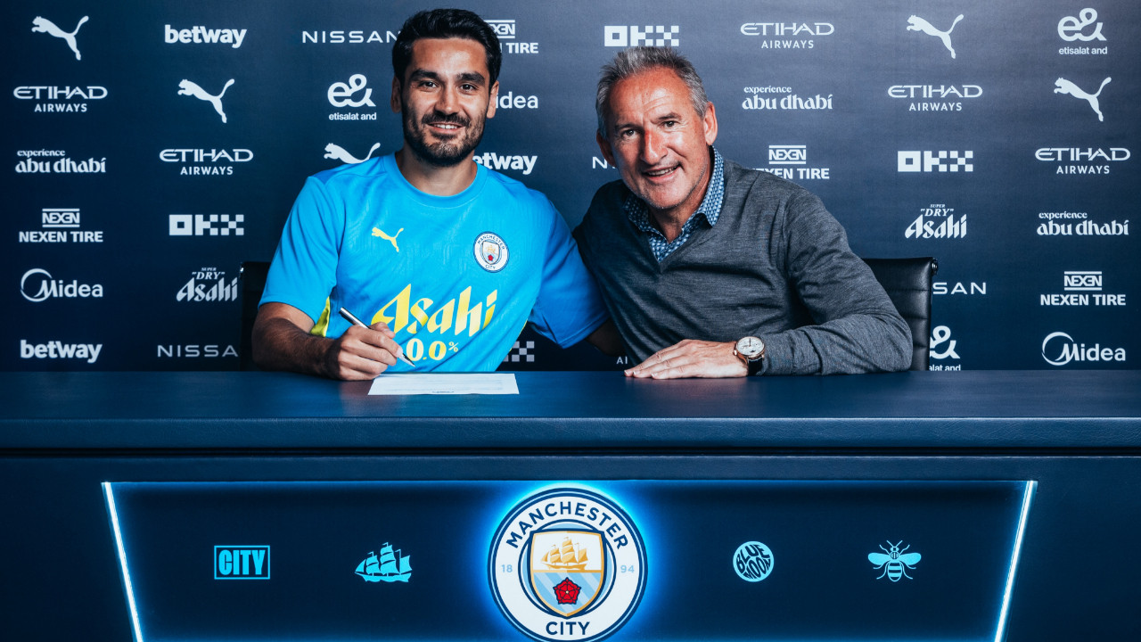 İlkay Gündoğan resmen Manchester City'de