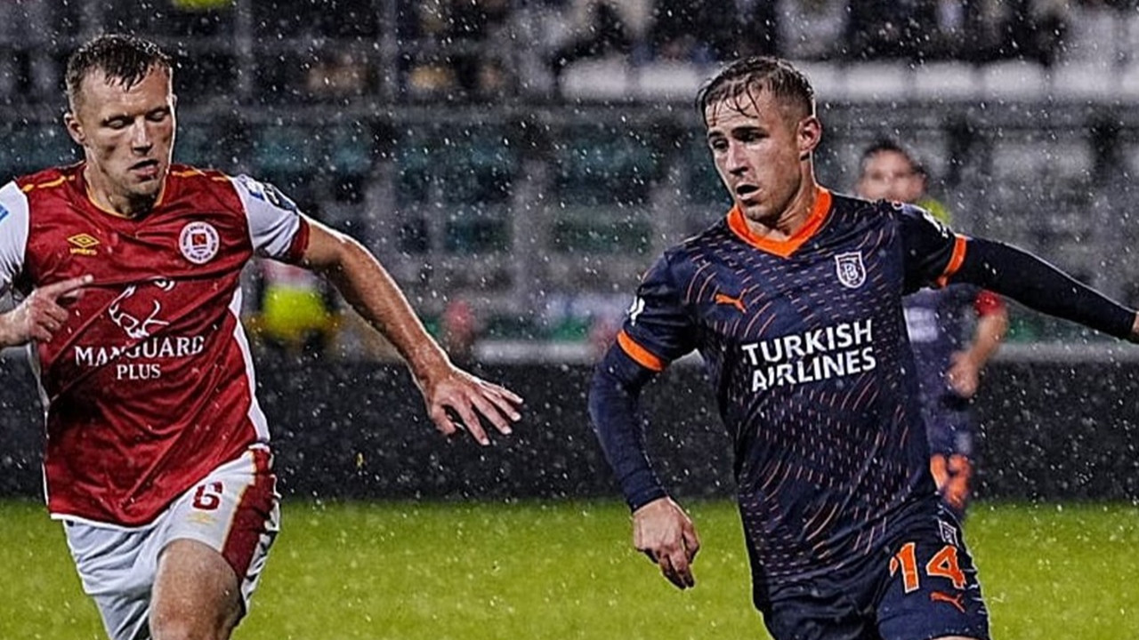 UEFA Konferans Ligi play-off turu: St. Patrick's-Başakşehir maçında gol sesi çıkmadı