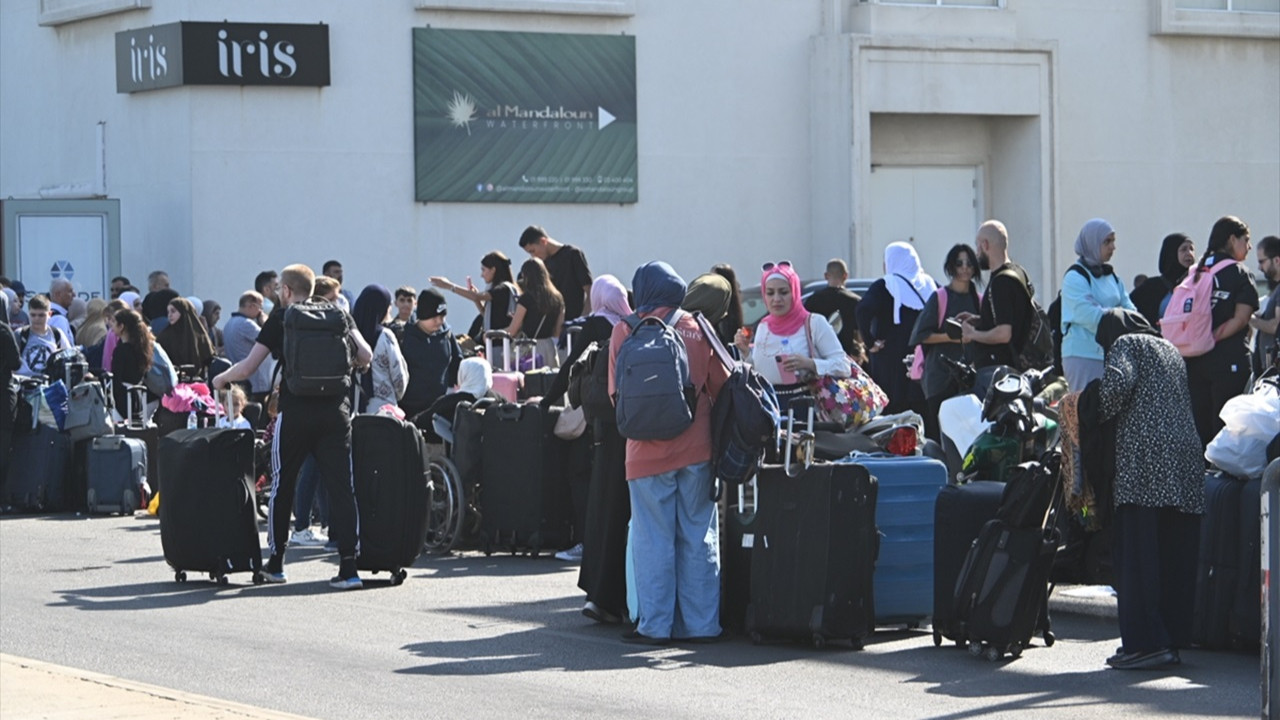 Türkiye vatandaşlarını Lübnan'dan tahliye ediyor