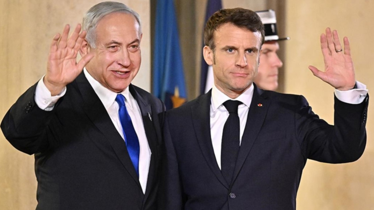 Macron’dan Netanyahu’ya: İsrail'in BM kararıyla kurulduğunu unutmamalı