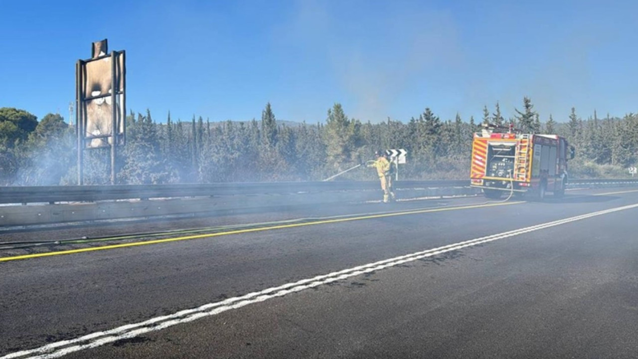 Lübnan'ın güneyinden atılan füzeler İsrail'in kuzeyinde yangına yol açtı