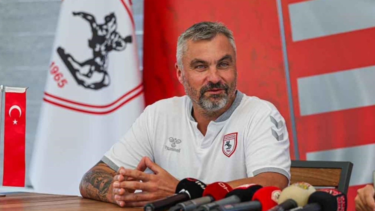 Samsunspor Teknik Direktörü Thomas Reis: Sonuçtan dolayı mutsuzum