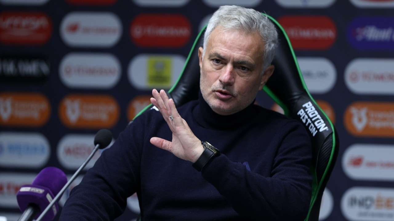 Konyaspor galibiyeti sonrası Mourinho: Bazı maçların hikayesi önceden yazılıyor