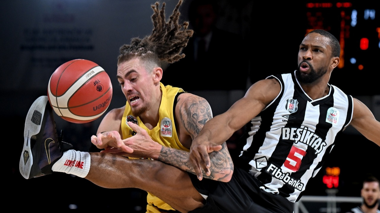 Basketbol Erkekler ING Türkiye Kupası'da ilk finalist Beşiktaş Fibabanka