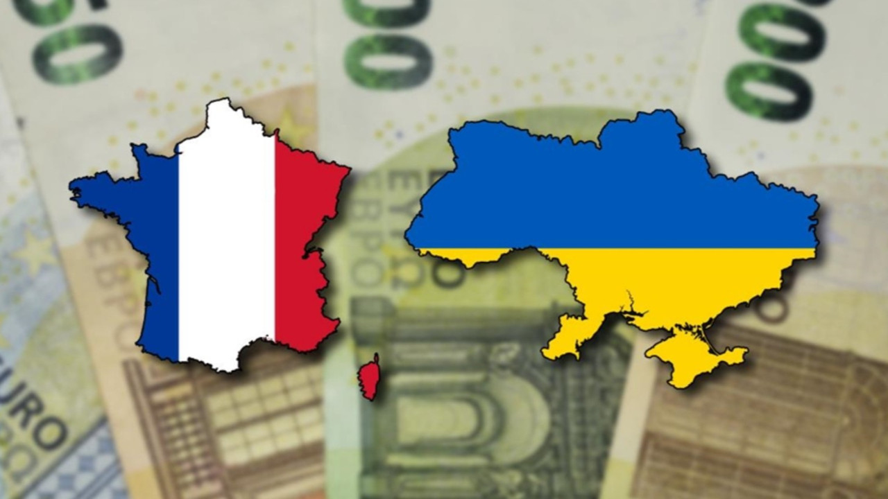 Fransa'dan Ukrayna'ya dondurulmuş Rus varlıklarıyla desteklenen 195 milyon euro'luk yardım