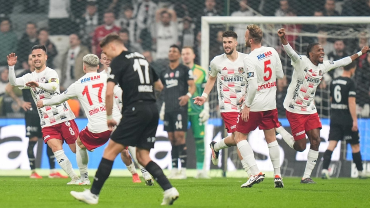 Beşiktaş'ın yenilmezlik serisi Gaziantep FK karşısında sona erdi