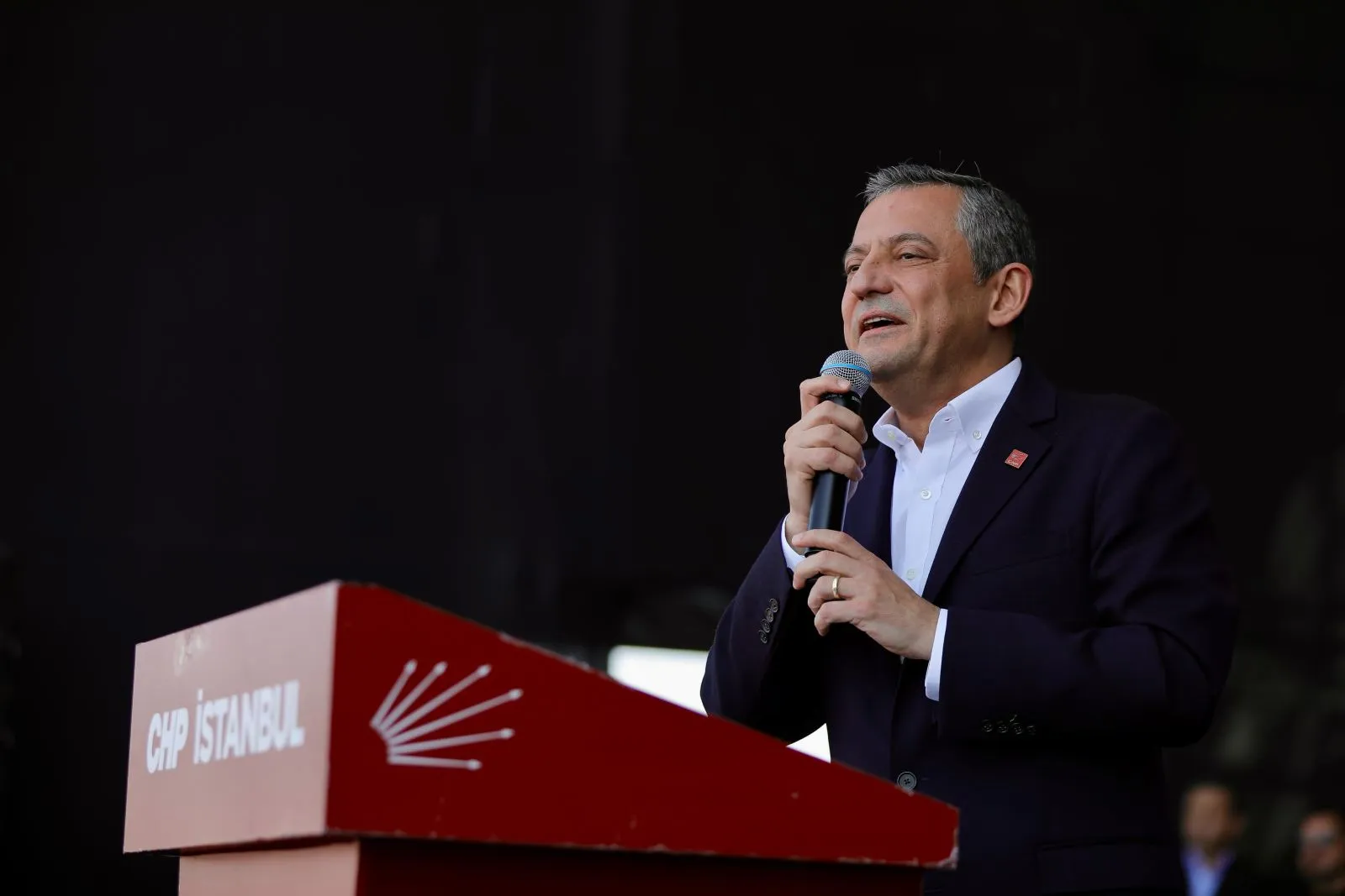 Maltepe'deki İmamoğlu'na Özgürlük mitinginden kareler