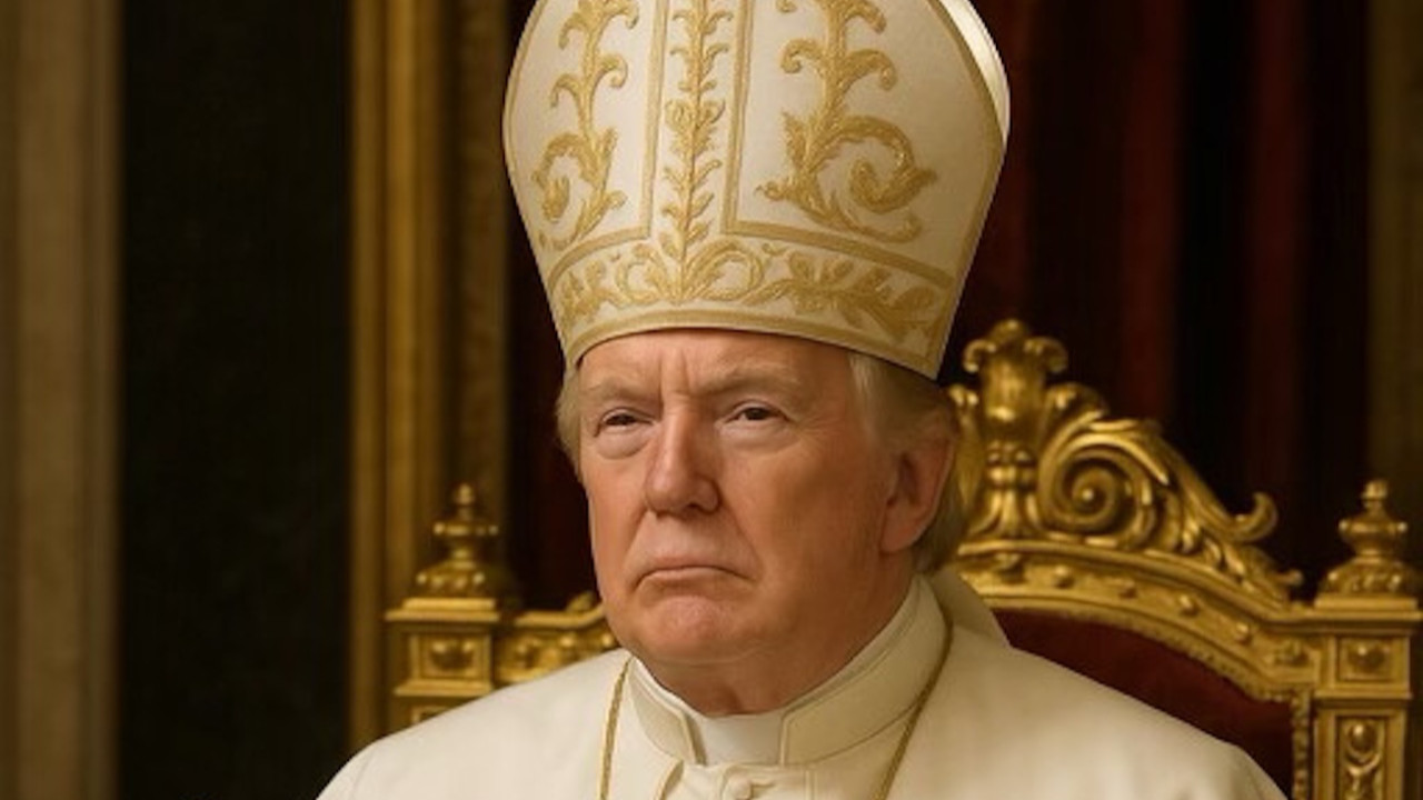 Trump, kendini yapay zekayla Papa yaptı