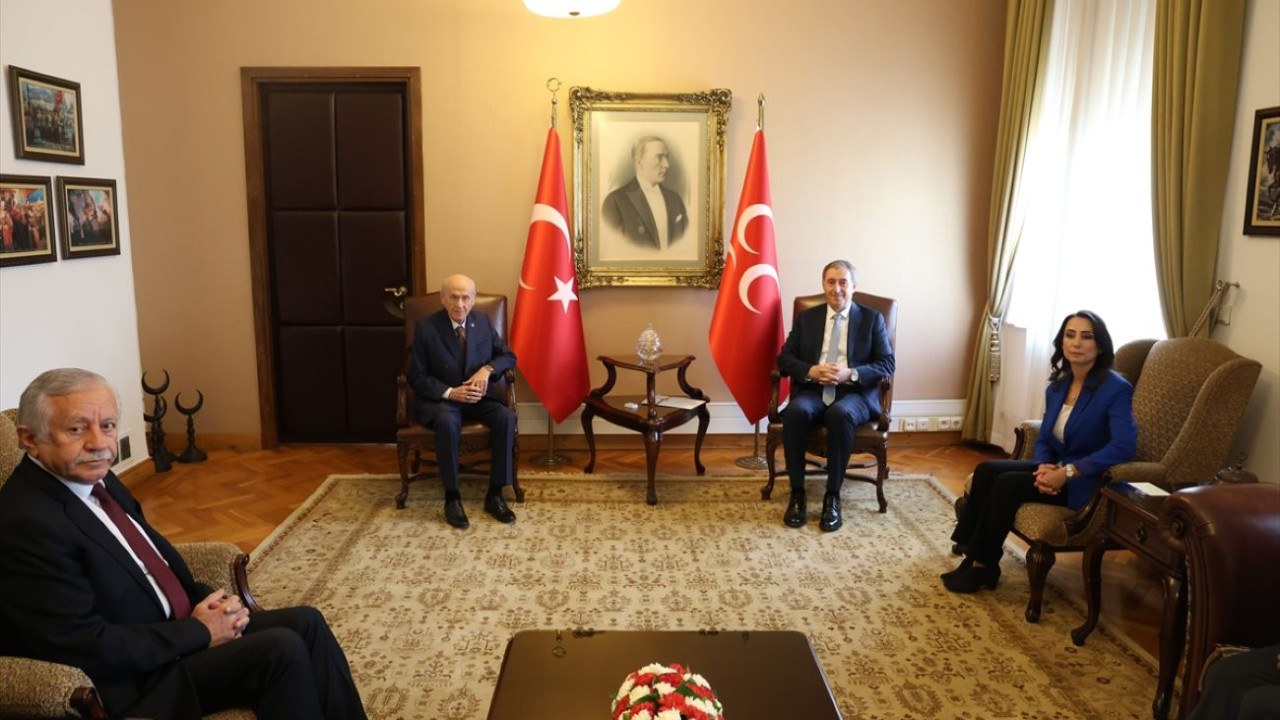Bahçeli, DEM Parti heyetiyle görüştü