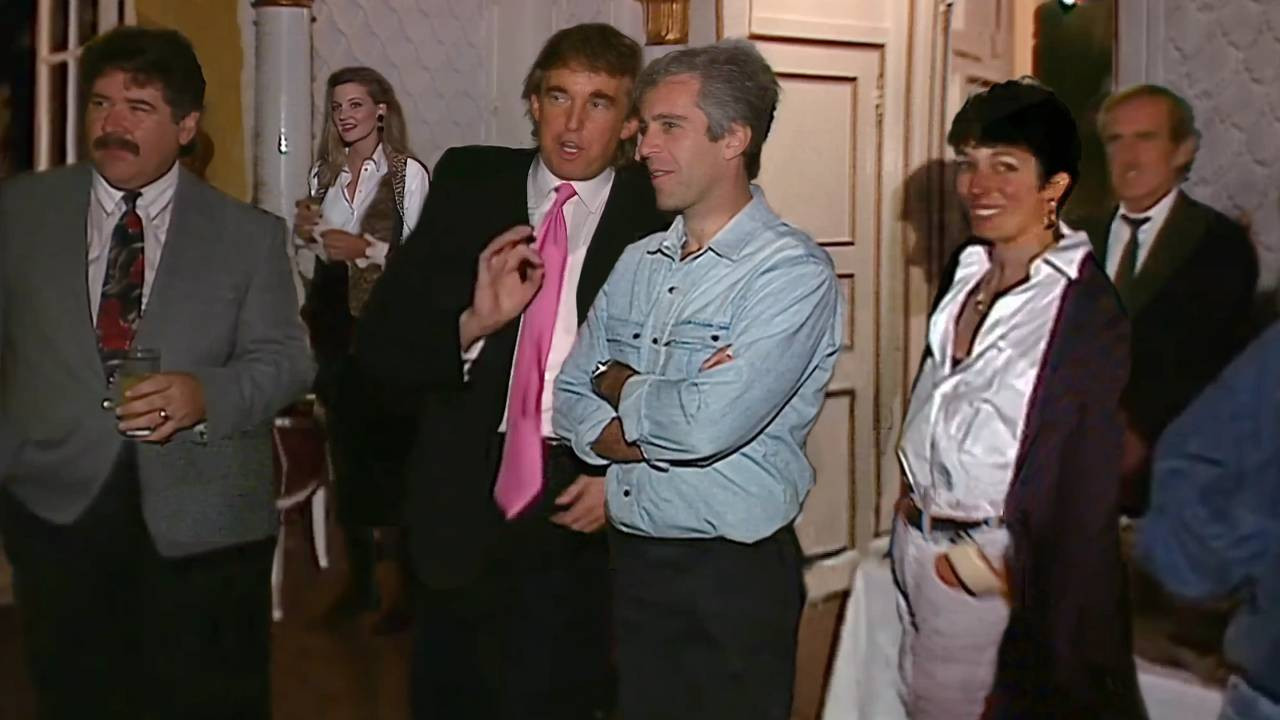 Elon Musk bizzat paylaştı: Tarih 1992: Trump, Epstein ile yan yana