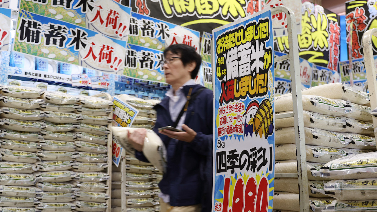 Seçimi kaybeden Japonya Başbakanı İşiba pirince sarıldı