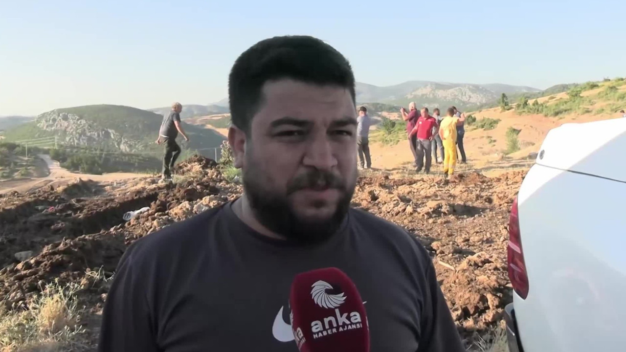 Akhisar'da zeytinlikleri alevlere teslim olan Ali Gencer: 2 bin ağaç kaybım var