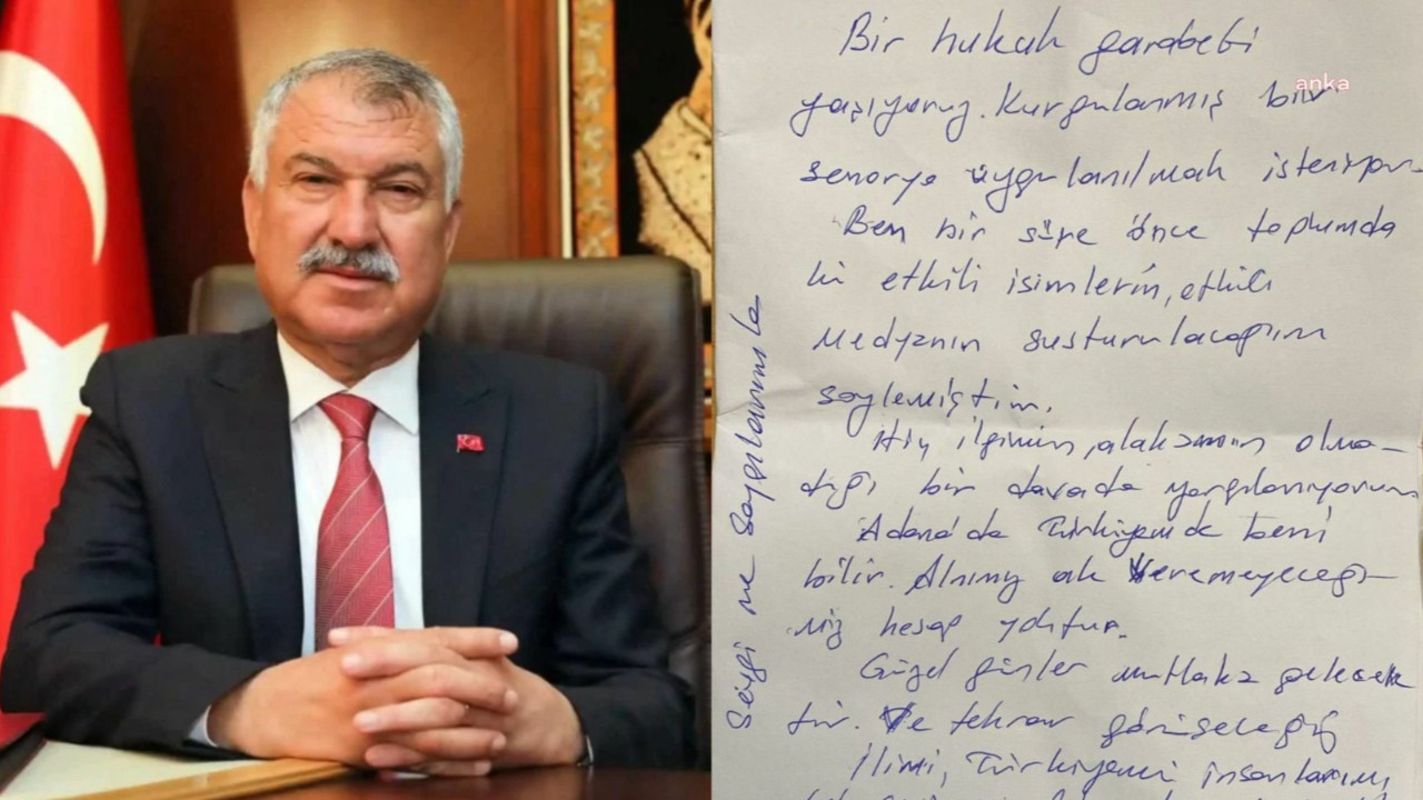 Tutuklanan ve görevden uzaklaştırılan Zeydan Karalar: Hukuk garabeti yaşıyoruz, kurgulanmış bir senaryo uygulanmak isteniyor