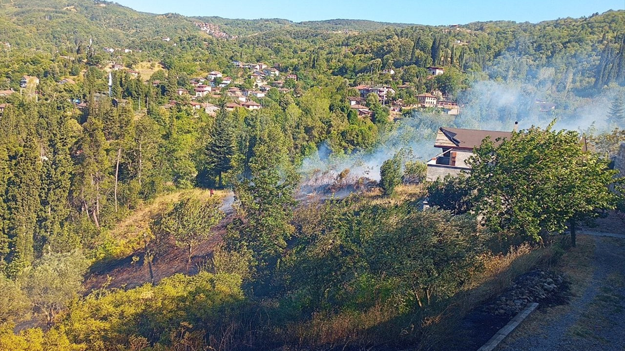 Bir yangın da Kocaeli Karamürsel'de: Çevre illerden takviye istendi