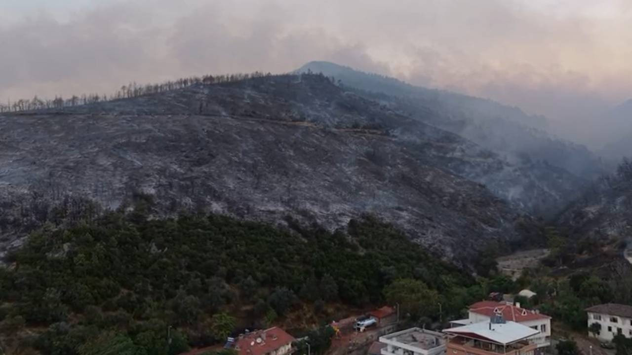 Bursa'daki yangında söndürme çalışmaları sürüyor | Bakan Yumaklı: Dört ildeki 5 yangında problem kalmadı