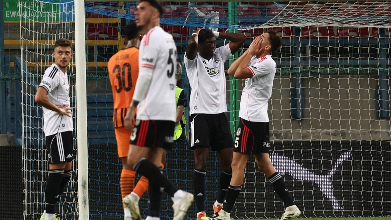 Beşiktaş'tan UEFA Avrupa Ligi'ne veda
