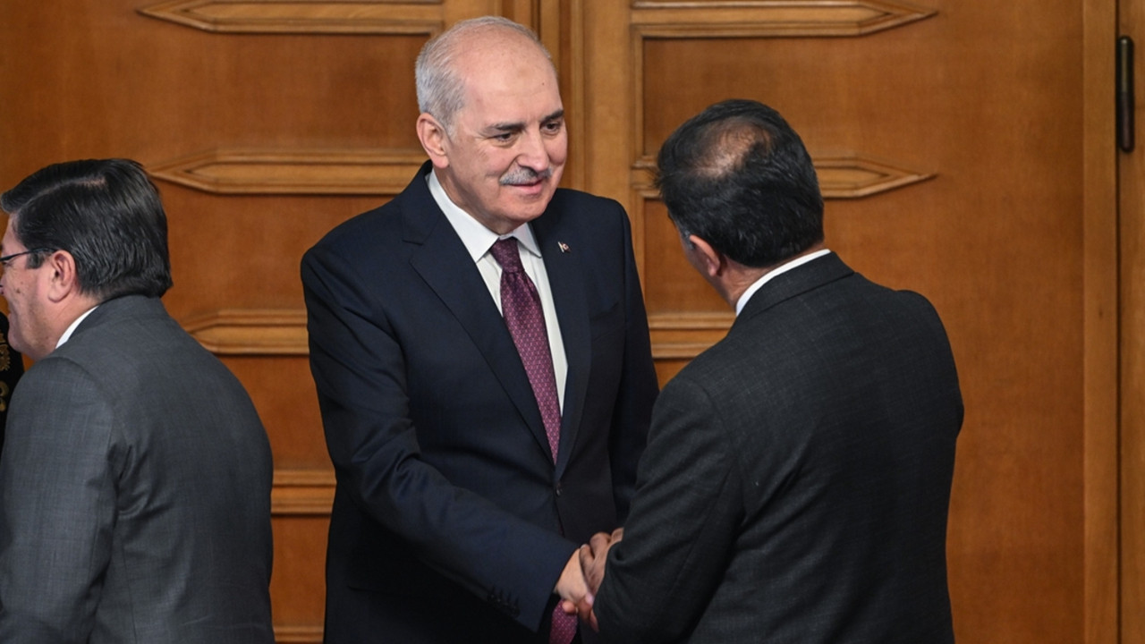 Meclis açılış resepsiyonunda konuşan Numan Kurtulmuş: Keşke CHP de Genel Kurul Salonu’nda olsaydı