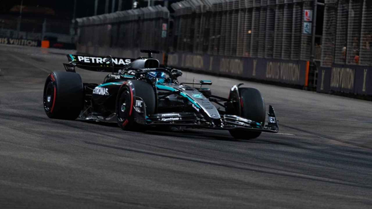 Formula 1'de Singapur Grand Prix'sini George Russell kazandı