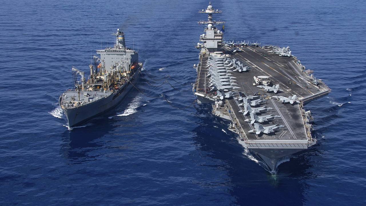 ABD askeri yığınağı artırıyor: Gerald R. Ford uçak gemisi Karayipler yolunda