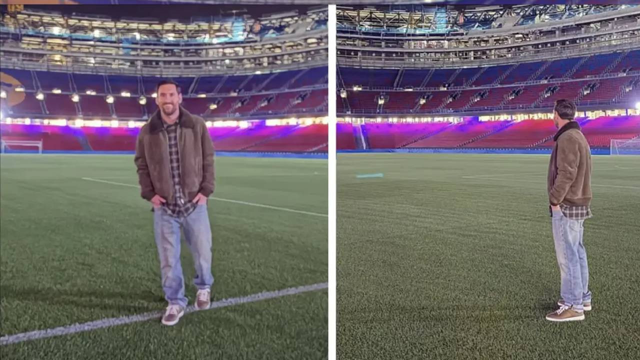 Messi'den Nou Camp'a duygusal ziyaret: Keşke bir gün dönebilsem