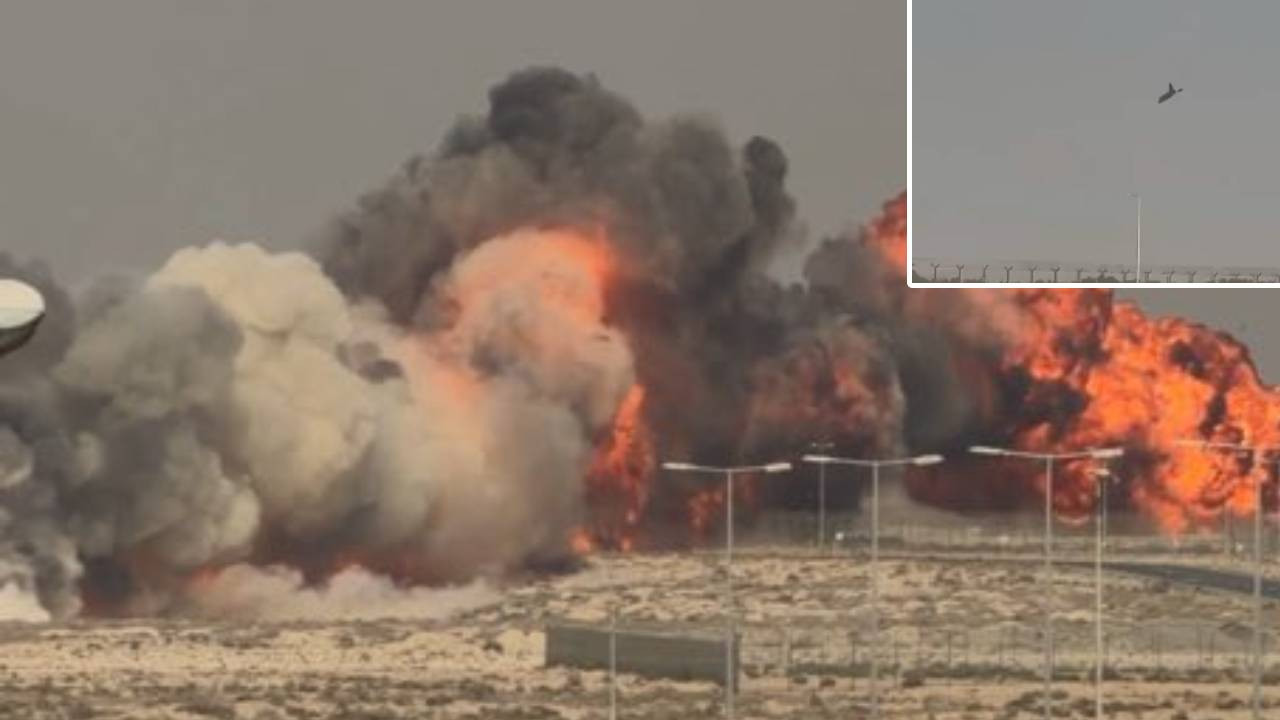 Hindistan'ın yerli savaş uçağı Dubai Air Show'da düştü