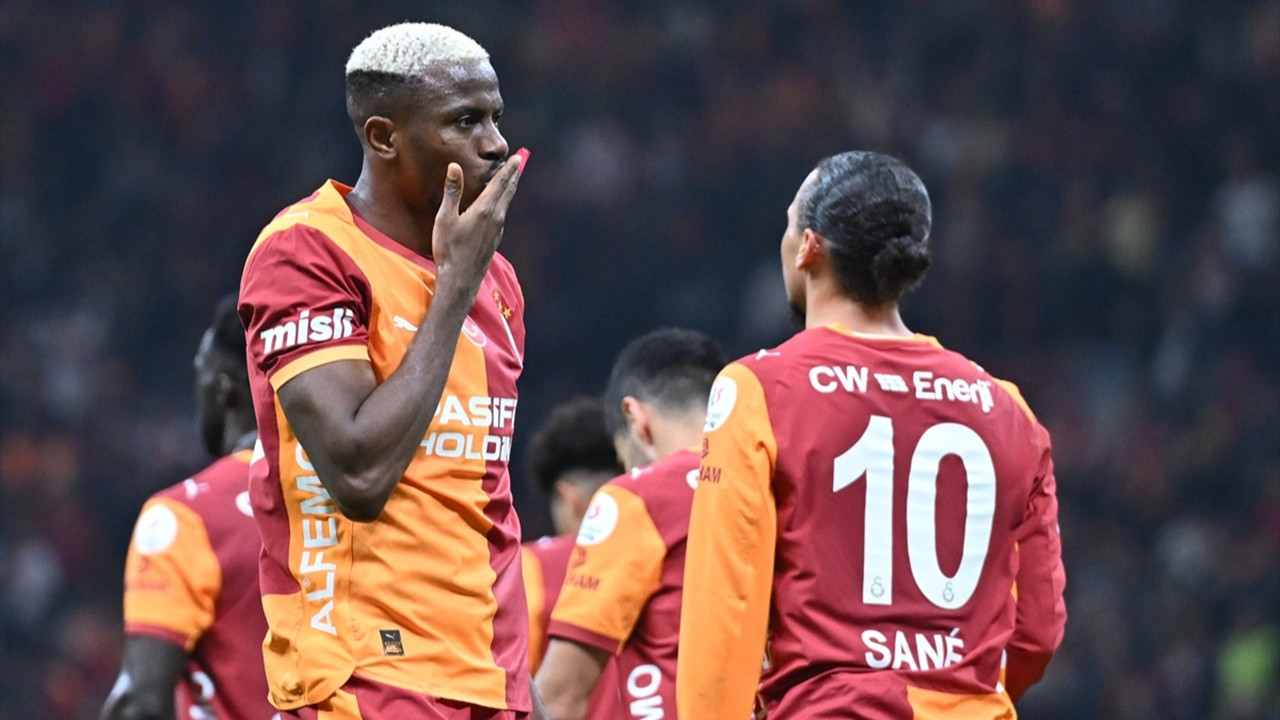 Beş gollü maçta son sözü Osimhen söyledi: Galatasaray, Samsunspor engelini kayıpsız geçti