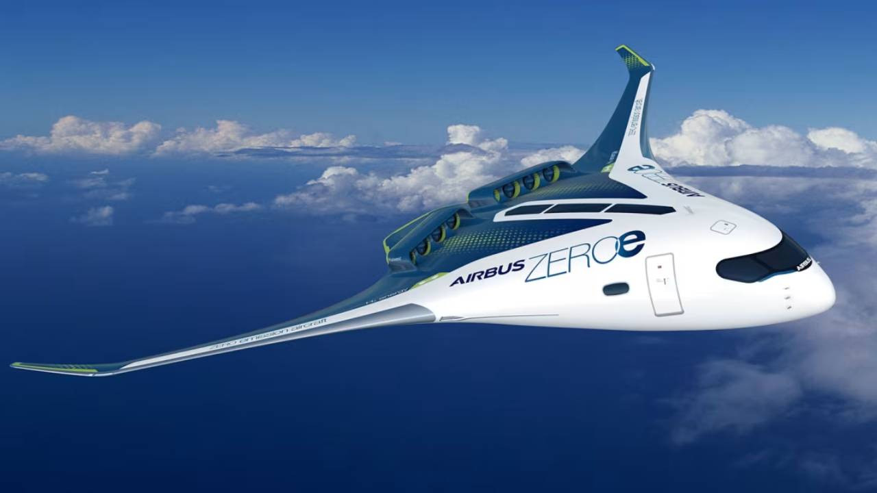 Airbus CEO'su gelecekte uçakların nasıl olacağını açıkladı, sivil havacılığa “blended-wing body” sistemi