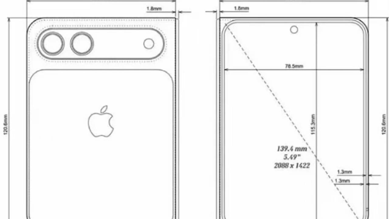 Apple rotayı değiştirmeye hazırlanıyor: Katlanabilir iPhone sızdırıldı